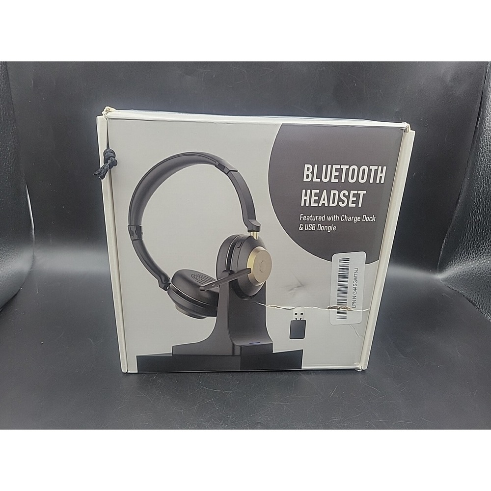 Earbay Wireless Headset, Bluetooth Headset with Microphone Noise Cancelling